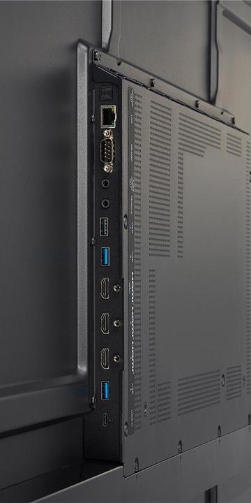 Actual product image NEC Sharp Multisync ME862 86" UHD 18/7 450cd 25% Haze SoC (3840 x 2160 Pixels, 86")