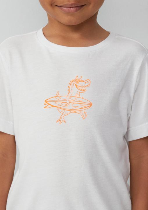 Produktbild S.Oliver T-Shirt Jersey-T-Shirt mit Front- und Rückenprint (128, 134)