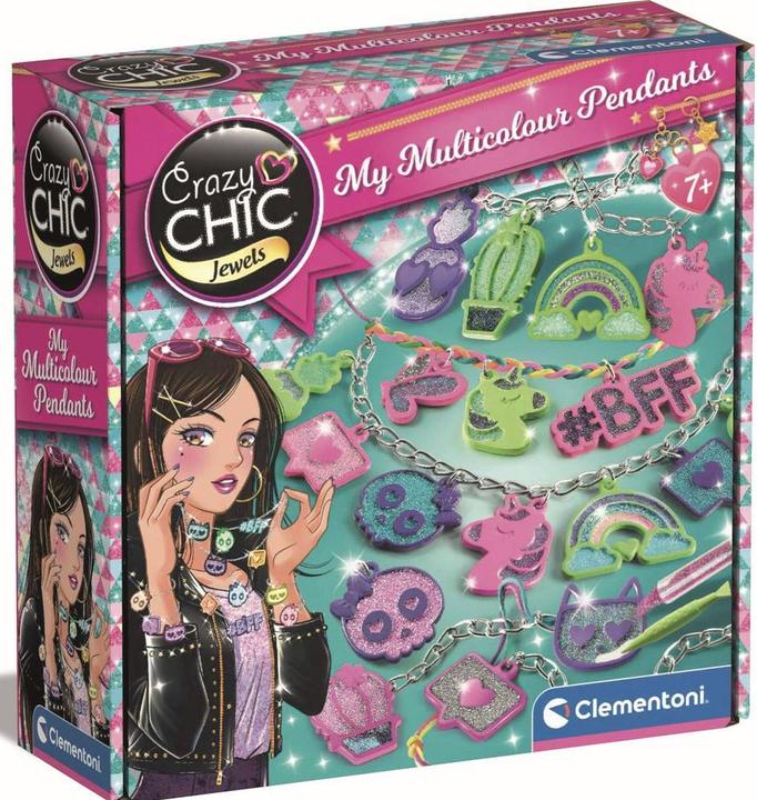Actual product image Clementoni Crazy Chic My Colourful Pendants DFI
