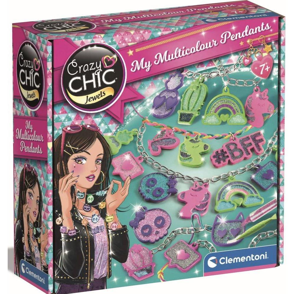 Clementoni Crazy Chic Meine Bunten Anhänger DFI