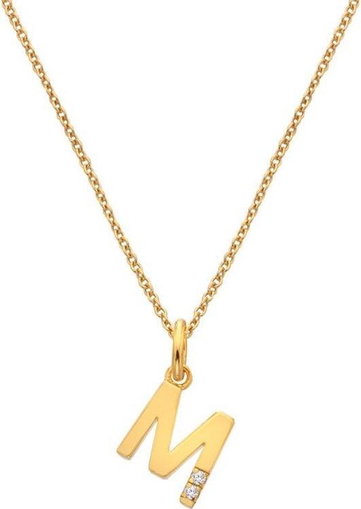 Hot Diamonds M Jac Jossa Soul Gold Plated Necklace DP951 (Chain. Pendant)