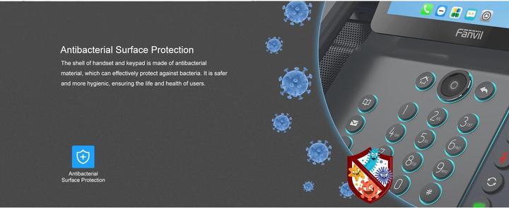 Image du produit Fanvil Tischtelefon V67 Schwarz
