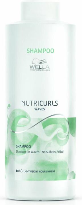 Image du produit Wella Nutricurls Waves (1000 ml, Shampoing liquide)