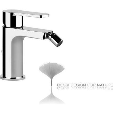 Gessi, Badarmatur, Emporio Corso Venezia, Bidet-Einhebelmischer, mit Ablaufgarnitur 1 1/4, Ausladung 114 mm, 4711