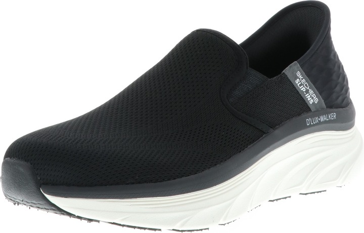 Skechers 232455/BRN D'Lux Walker-Orford Herren Sneaker Turnschuhe Slipper VEGAN schwarz
