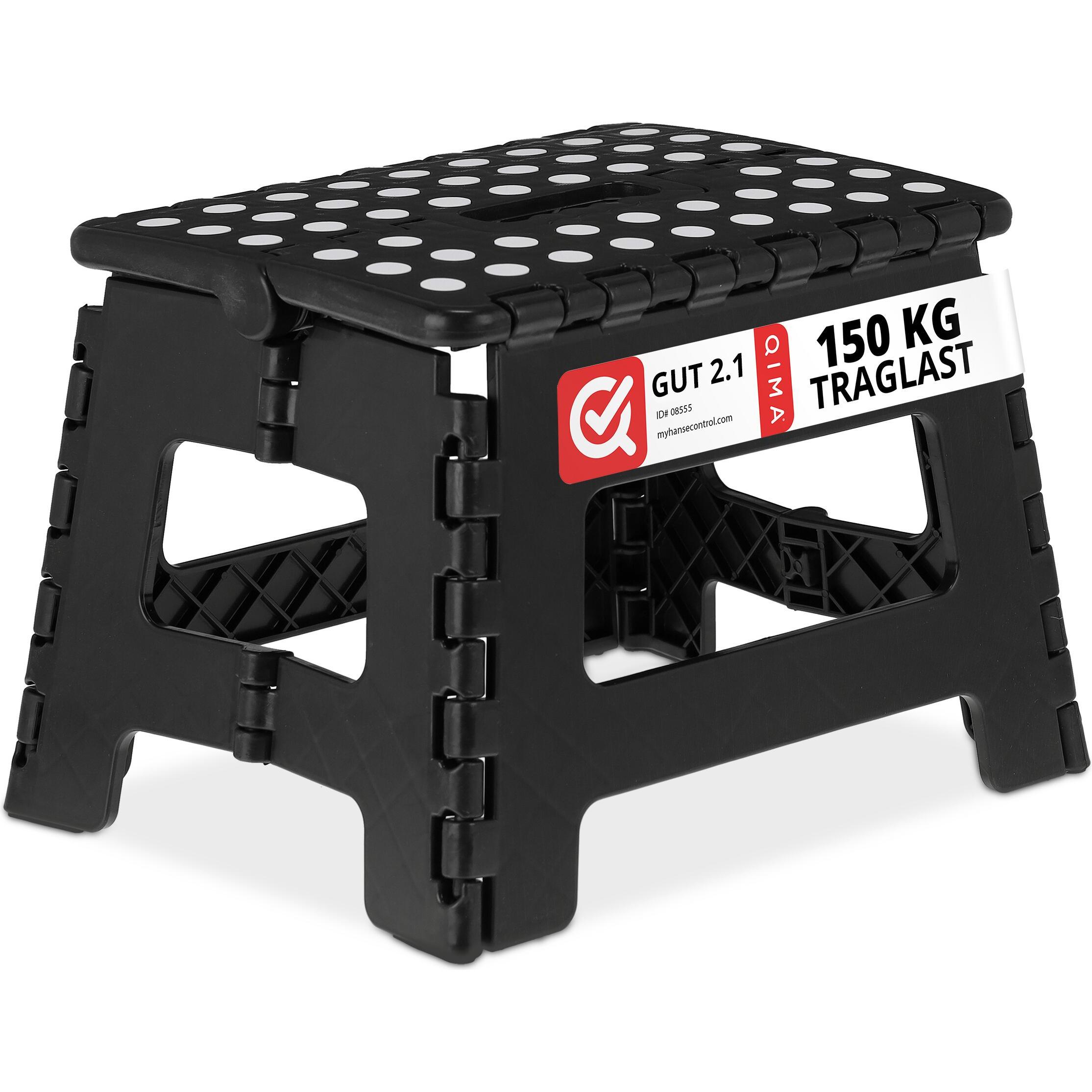 Relaxdays, Hocker + Pouf, Tritthocker