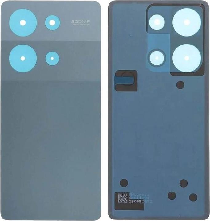 Actual product image Xiaomi Redmi Note 13 Pro Back Cover - Green (Xiaomi Redmi Note 13 Pro)