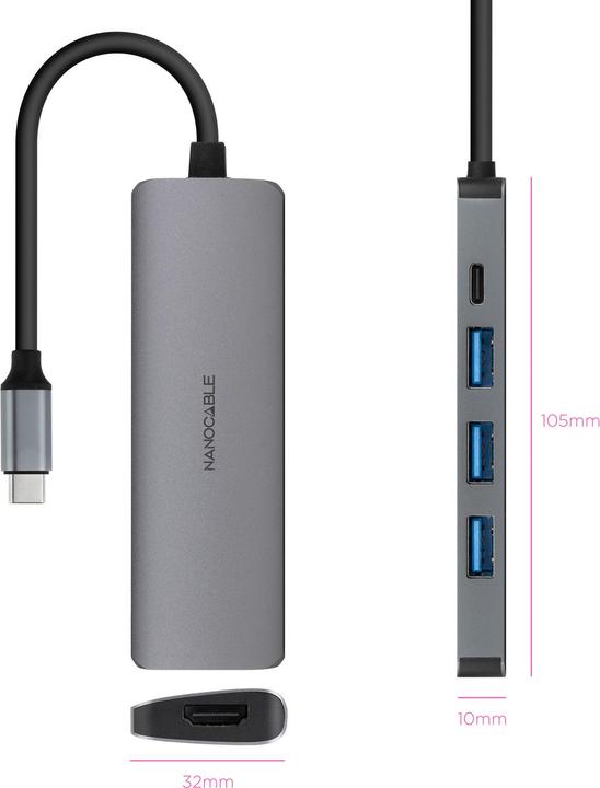 Immagine prodotto Nanocable 10.16.4605 (USB-C)