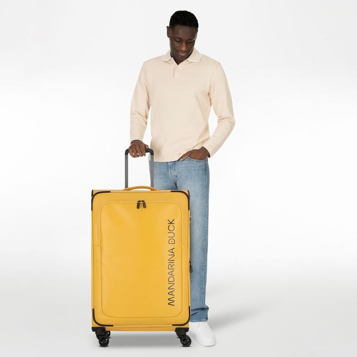 Produktbild Mandarina Duck Eco Coated 4 Rollen Trolley L 78 cm mit Dehnfalte (103.50 l)