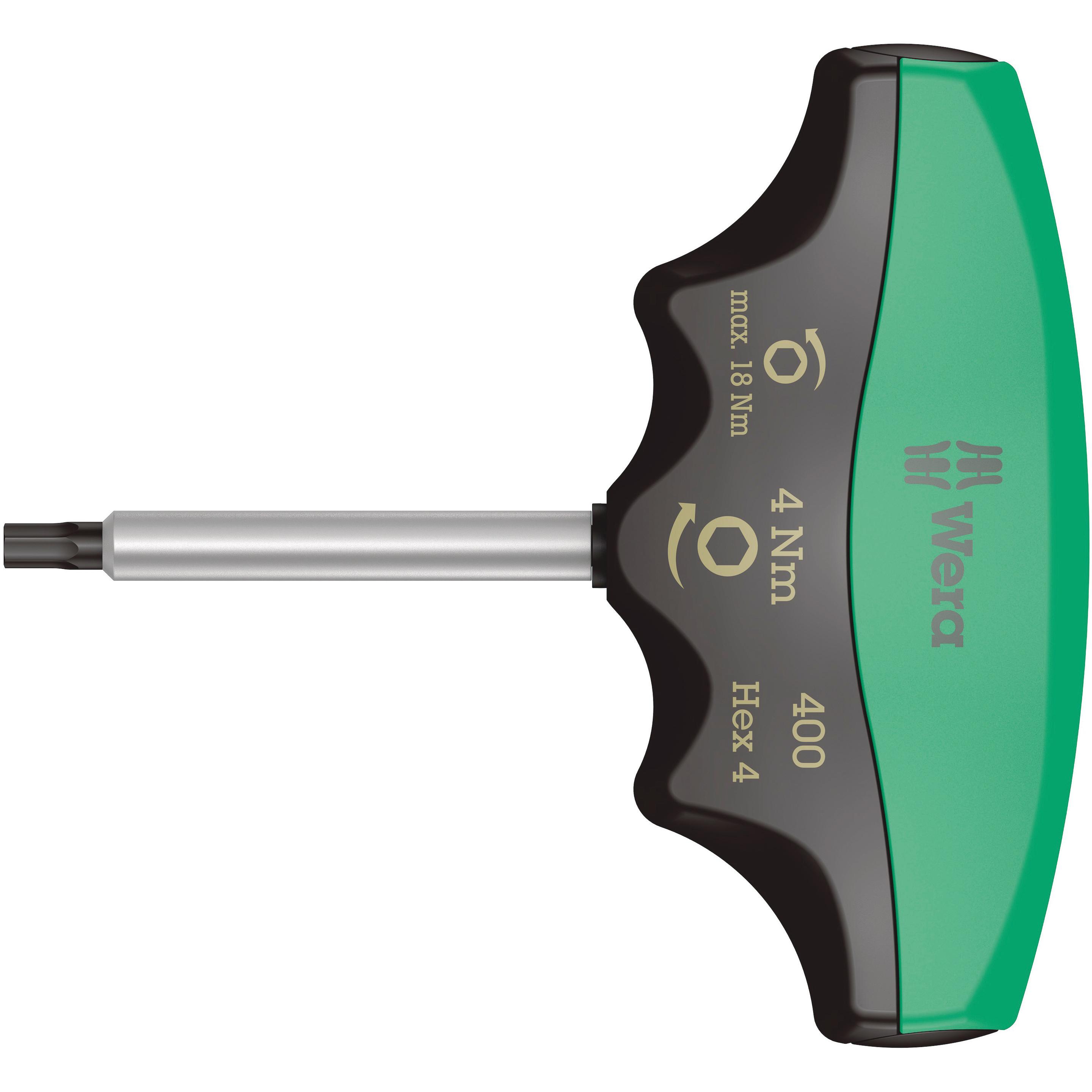 Wera, Drehmomentschlüssel, 400 Hex 4,0/4,0 Nm (3/8", 4 Nm, 4 Nm)