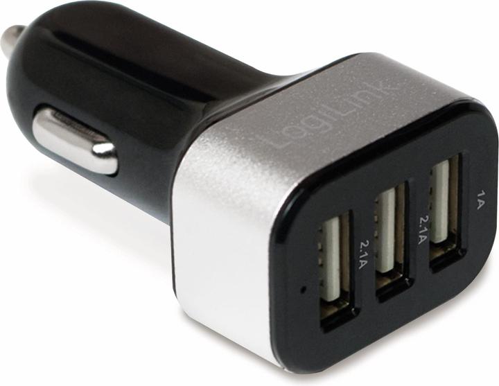 Actual product image LogiLink USB car power supply