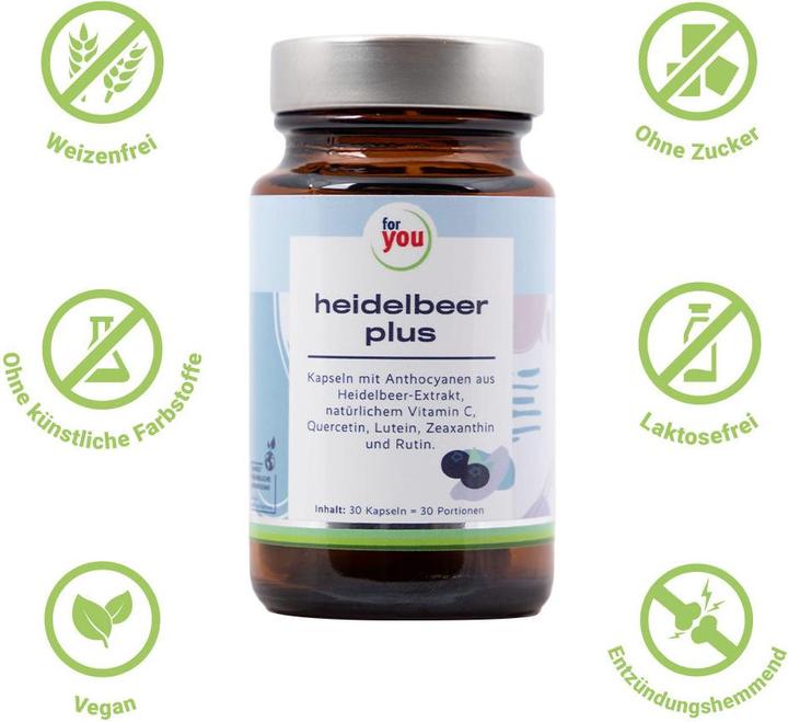 Immagine prodotto For You mirtillo plus (30 pz., Pillole)