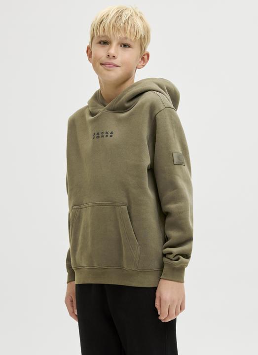 Produktbild Jack & Jones Jcopoint Sweat Badge Hood Jnr (152)