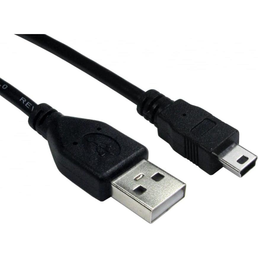 Cables Direct CDL 1m USB2.0 A - MINI B (1 m), USB Kabel