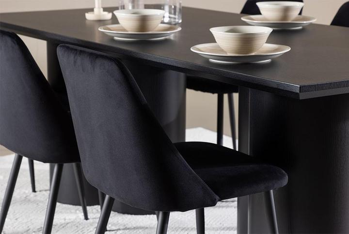 Actual product image Ebuy24 Essgruppe Olivia (7-teilig) (MDF, Steel)