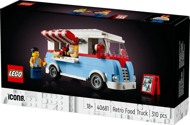 LEGO Retro Food Truck (40681, LEGO Icons)