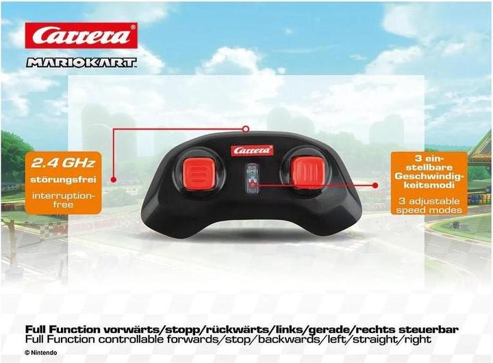 Actual product image Carrera 2,4GHz Mario Kart Mini RC - Peach (Paperbox)