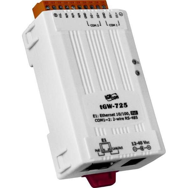 Moxa Tiny Modbus/Tcp Gateway, Poe, Netzwerkadapter
