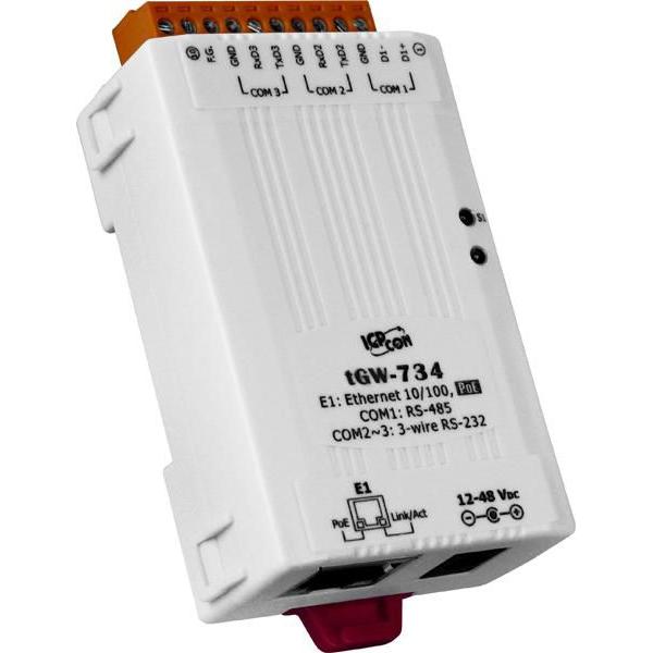 Moxa Tiny Modbus/Tcp Gateway, Poe, Netzwerkadapter