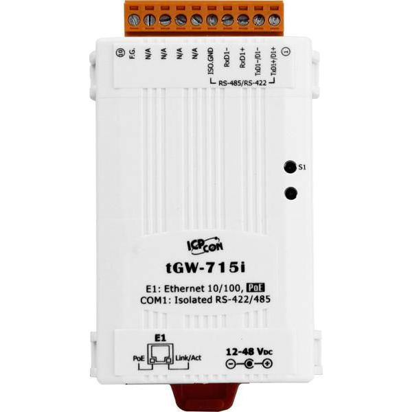 Moxa Tiny Modbus/Tcp Gateway, Poe, Netzwerkadapter