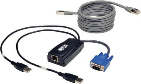 Actual product image Eaton NetCommander USB Server Interface Unit SIU with Virtualedia up to 12Mbps