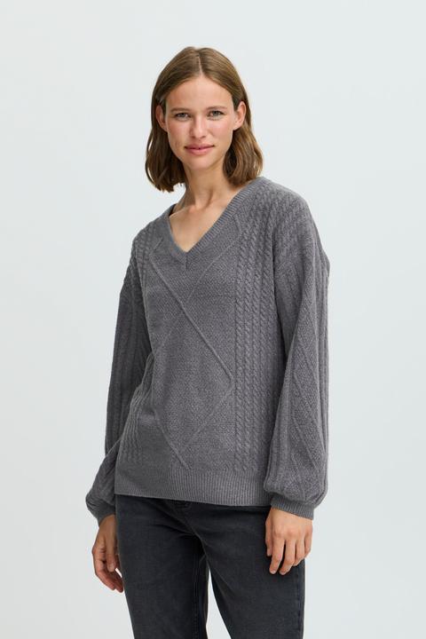 Actual product image B.young BYMEDI VNECK JUMPER 20815667 (XS)