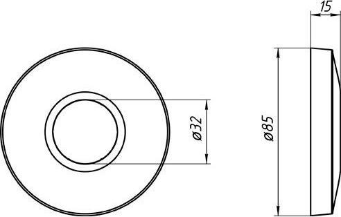 Produktbild Ani Plast PIPE COVER 32