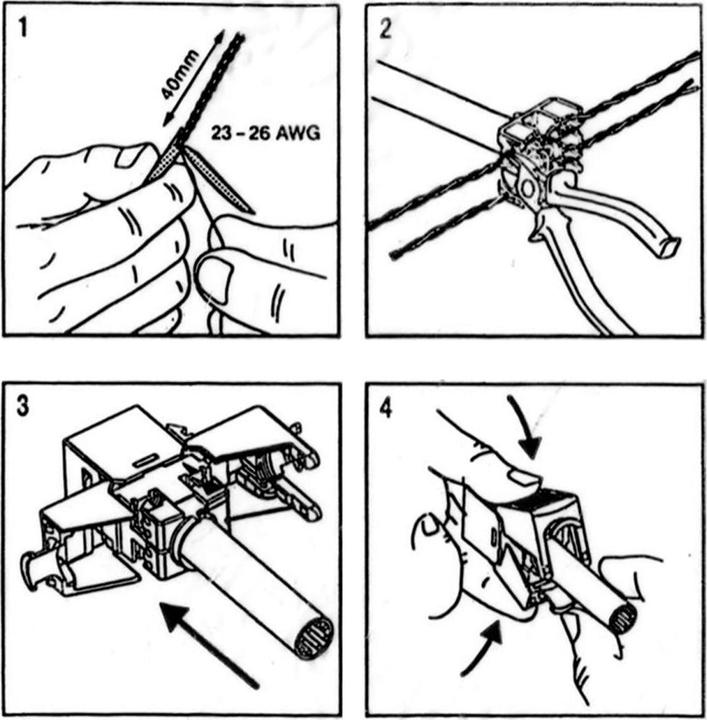 Actual product image Roline 26.11.0391 (Keystone module)