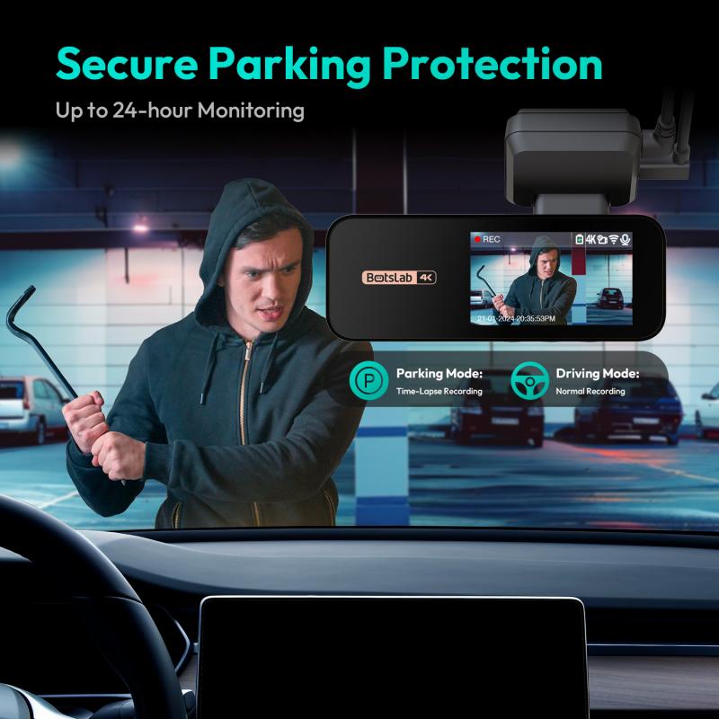 Thumbnail - Botslab für Dash Cam HK30 Pro / G300H / G980H, schwarz, Dashcam