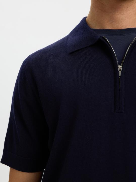 Produktbild Selected 100% Merinowoll Poloshirt (M)