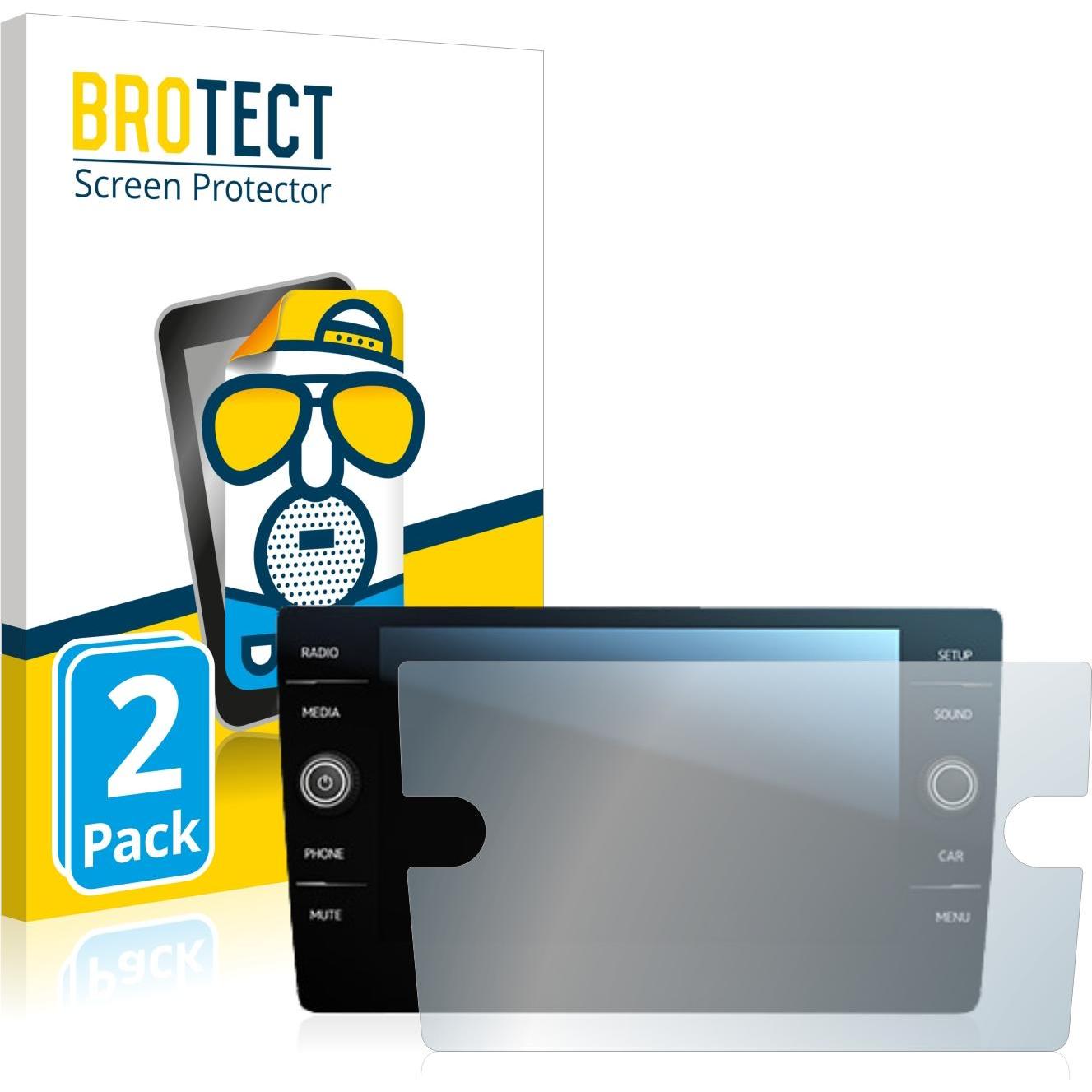 BROTECT, Fahrzeug Navigation Zubehör, Entspiegelungs-Schutzfolie Displayschutz Matt