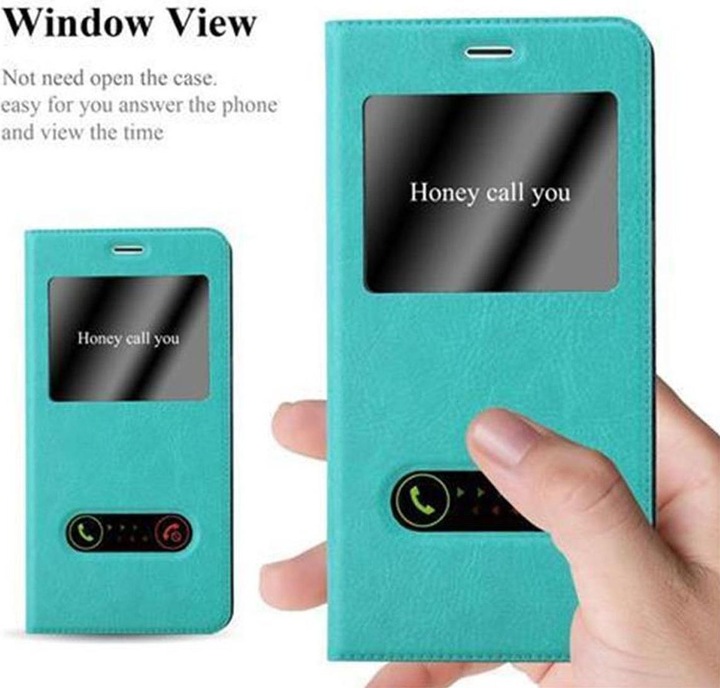 Produktbild Cadorabo Book mit View Doppelfenster Cover (OnePlus 3T)
