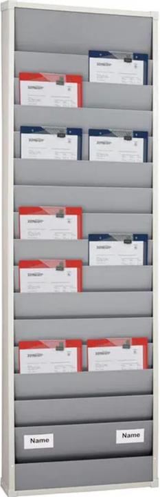 Eichner Double-row planning board with 15 rails 554 x 1757 mm