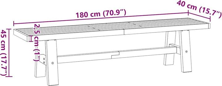 Produktbild vidaXL Noain (180 cm)