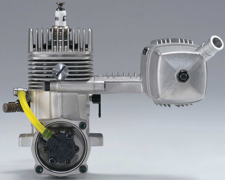 Actual product image O.S. Engines GT15 with Rezo E-4040 (38160)