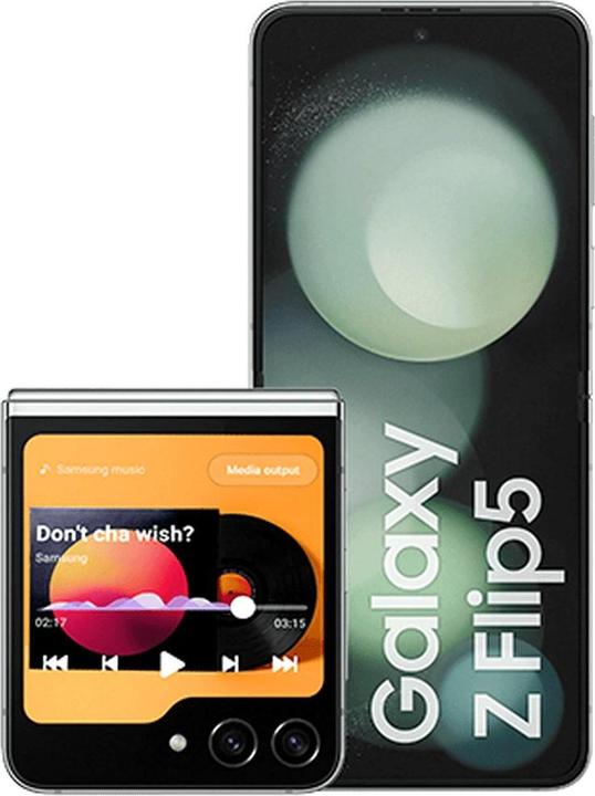 Productafbeelding Samsung Galaxy Z Flip 5 (512 GB, Mintgroen, 6.70", SIM + eSIM, 5G)