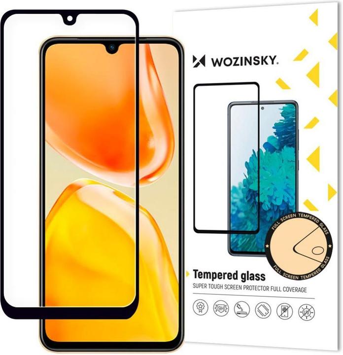 Produktbild Wozinsky Full Glue Tempered Glass Vivo X80 Lite / V25 Full Screen with Frame black (case friendly) (Vivo V25, Vivo X80 Lite)