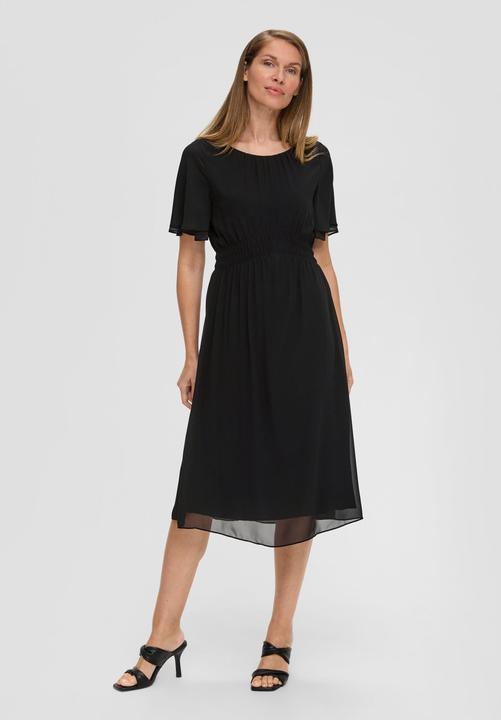 Immagine prodotto s.Oliver Kleid Chiffon-Kleid mit elastischem Bund (34)