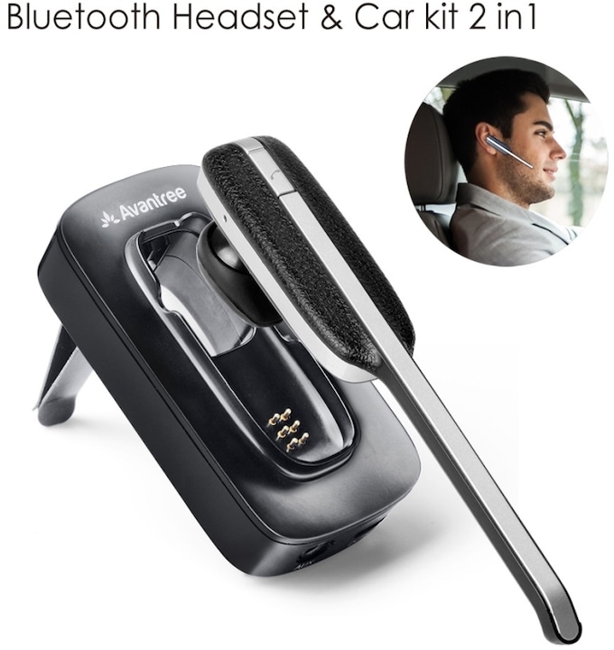 Produktbild Avantree EGO Bluetooth Hands Free Car 2In1