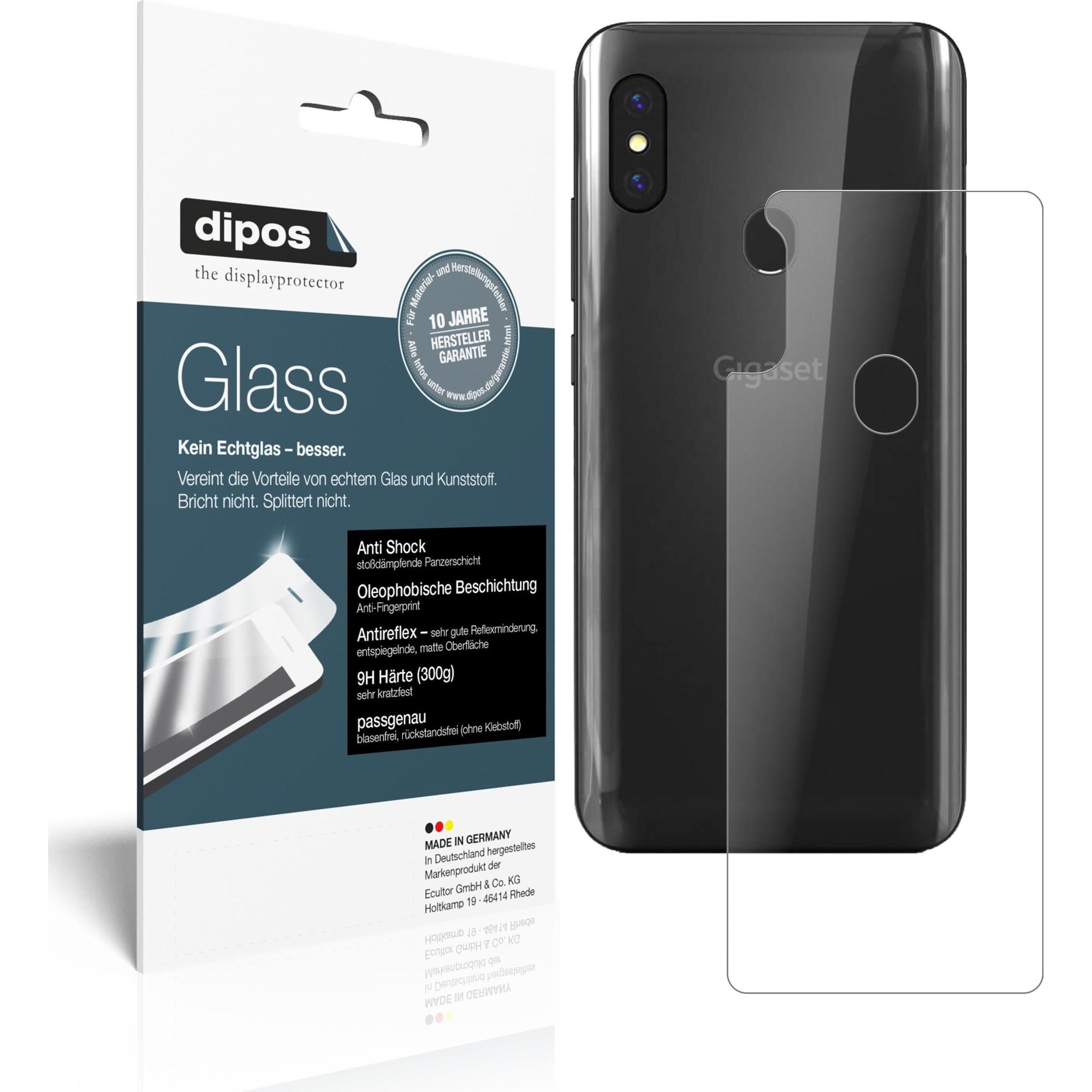Dipos Displayschutz Anti-Shock (1 Stück, Gigaset GS290), Smartphone Schutzfolie, Transparent