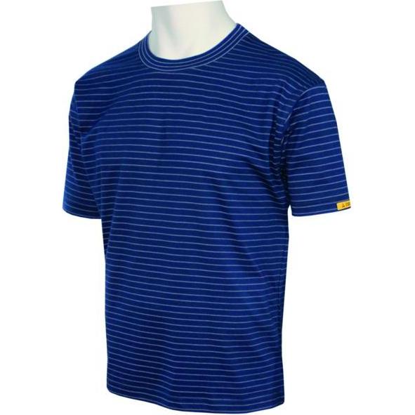 HB Tempex, Arbeitsjacke, ESD T-Shirt Conductex Cotton Knit, navy, Grösse: S (S)