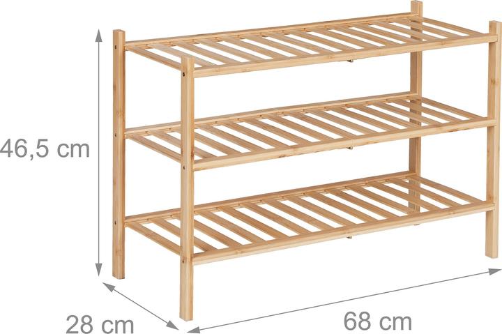 Produktbild Relaxdays Baylee (68 x 28 x 46.5 cm)