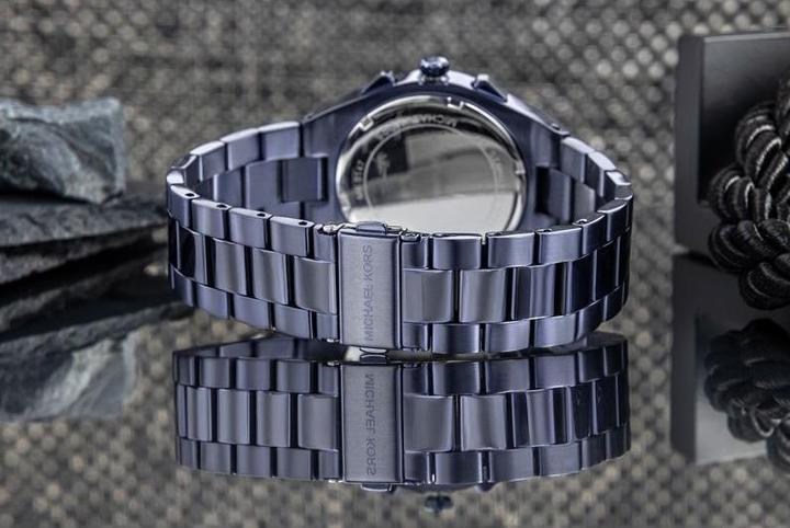 Produktbild Michael Kors Lennox MK9147 Herrenuhr + Box (Analoguhr, Chronograph)