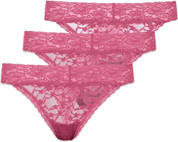 Produktbild Snocks Tangas aus Spitze (S, 3er Pack)
