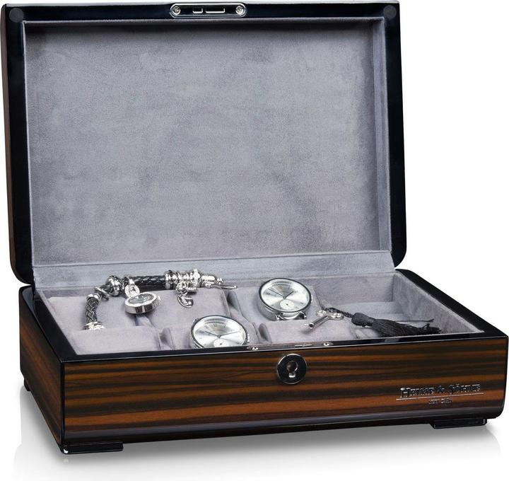Produktbild Heisse & Söhne Uhrenbox Phoenix 6+ Ebony