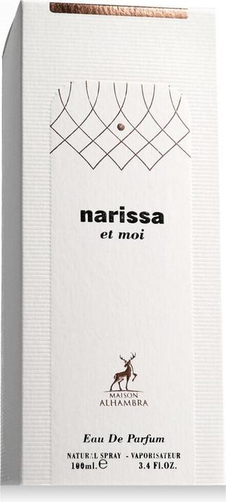 Produktbild Maison Alhambra Narissa Et Moi Eau De Parfum Spray 3.4 Ounce 100ml (Eau de Parfum, 100 ml)