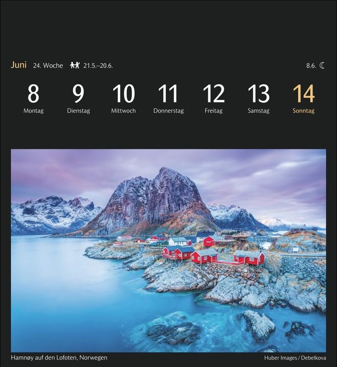 Image du produit Harenberg Die Welt in Farben Postkartenkalender 2026 - Kalender mit 53 Postkarten (Couverture rigide, Allemand)