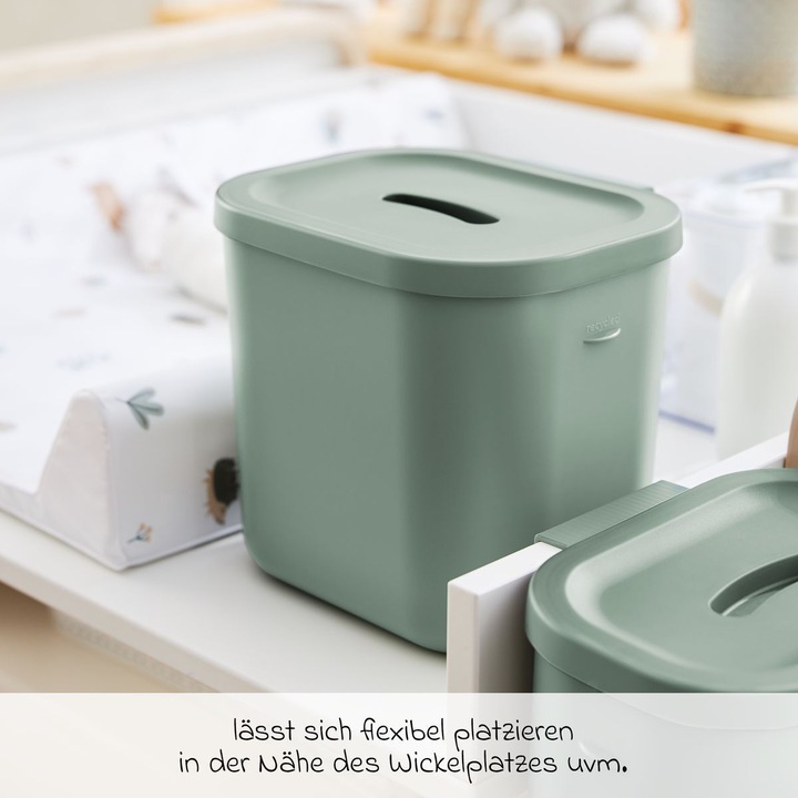 Actual product image Rotho Babydesign Windeleimer KAYO 6 l Sage Green