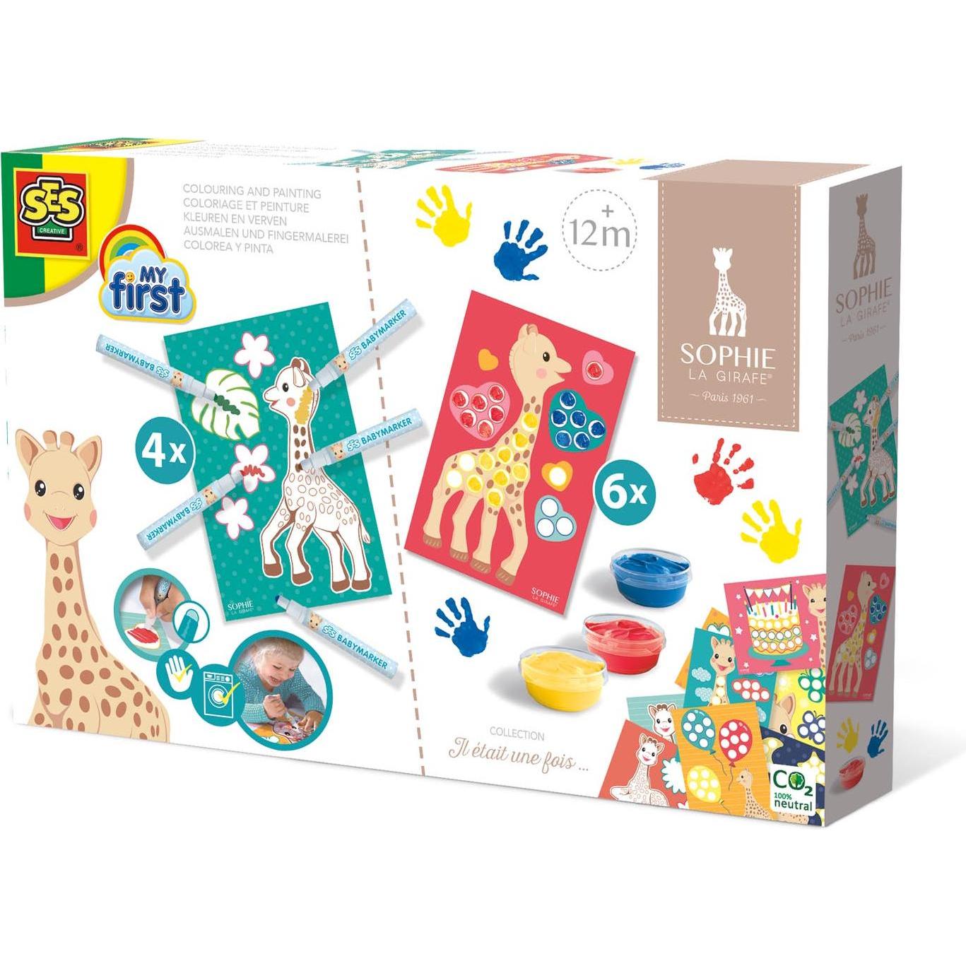 Ses My First - Sophie la Giraffe - Farben und Lacke