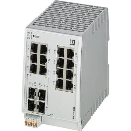 Phoenix Contact Switch Ethernet industriale FL SWITCH 2312-2GC-2SFP (12 porte), Switch di rete